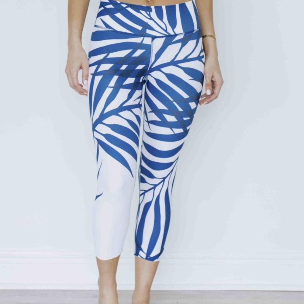 Yoga pants Jiva Indigo High Waisted Capris